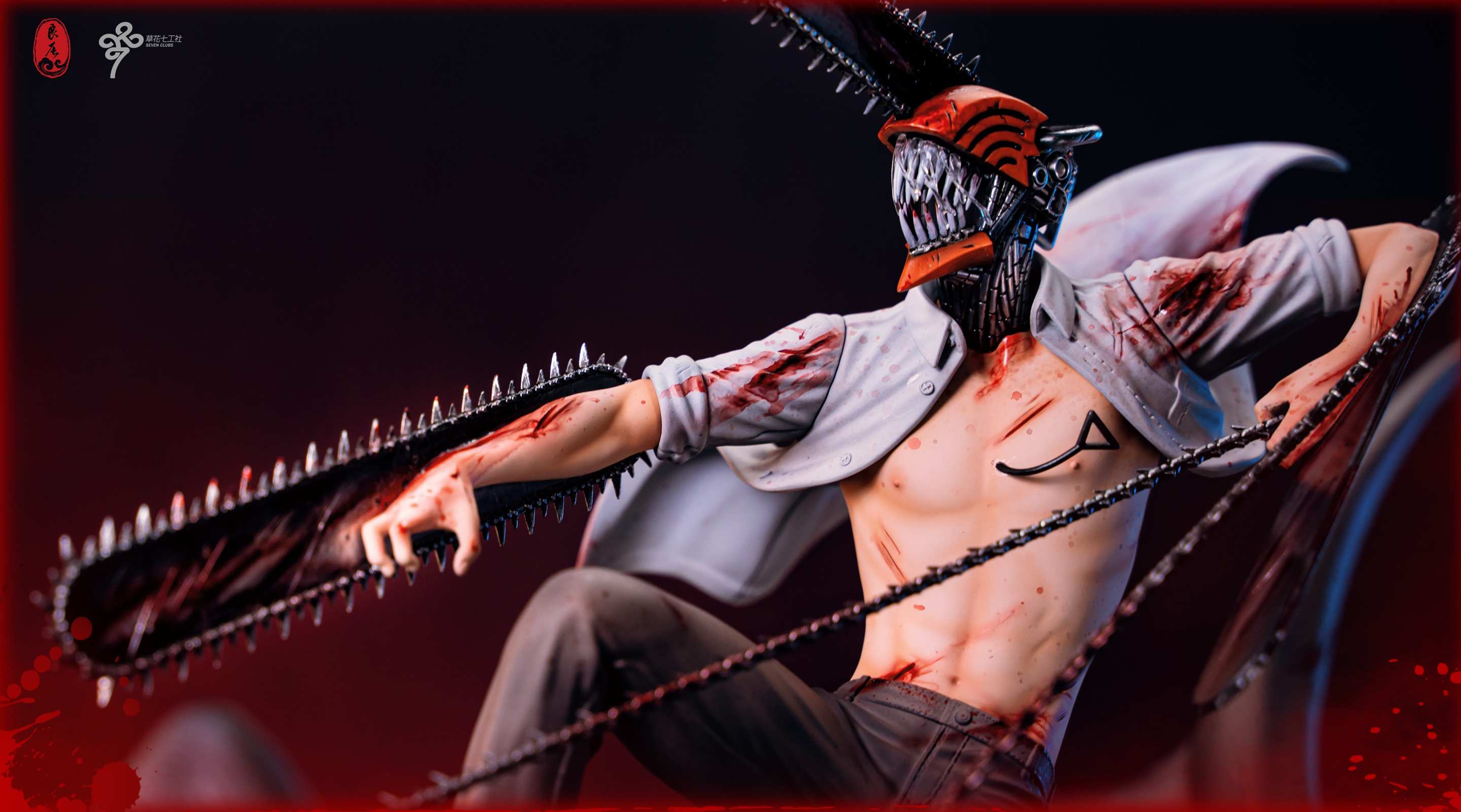 Figurine Collector DENJI Manga Chainsaw Man 29 cm Tronçonneuse
