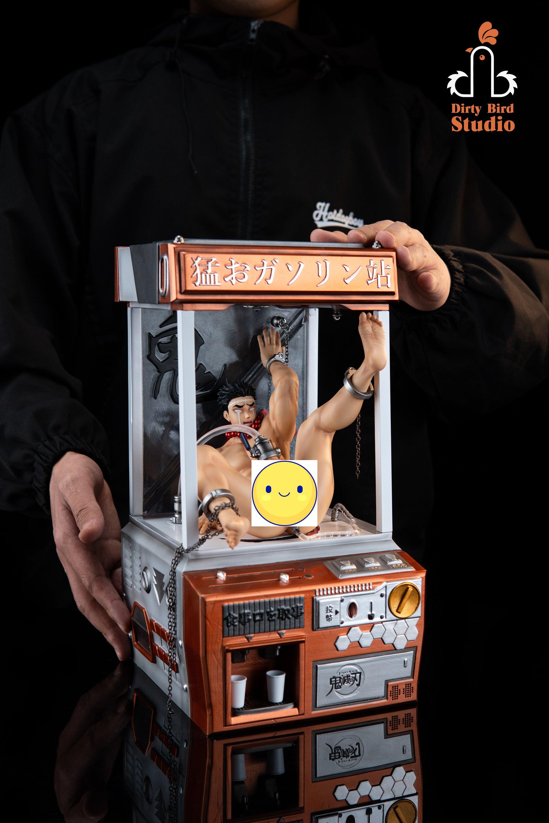 1/6 Scale Beverage Vending Machine Gyoumei Himejima & Akaza - Demon-Slayer: Kimetsu no Yaiba Resin Statue - Dirty Bird Studios [Pre-Order] - Demon-Slayer: Kimetsu no Yaiba, R18, R18 Man