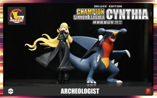 1/20 Scale World Zukan Cynthia & Garchomp - Pokemon Resin Statue - TuJianBuQuan Studios [In Stock] - 1/20 Scale, Pokemon, Zukan