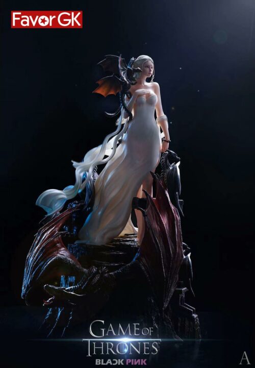 1/5 Scale Daenerys Targaryen - Game of Thrones Resin Statue - Black Pink Studios [In Stock] - Game of Thrones