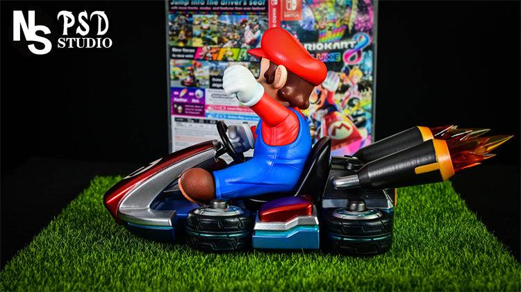 Mario Kart 8 Anti-Gravity R/C Racer - Super Mario Resin Statue - PSD Studios [In Stock] - Mario, Super Mario