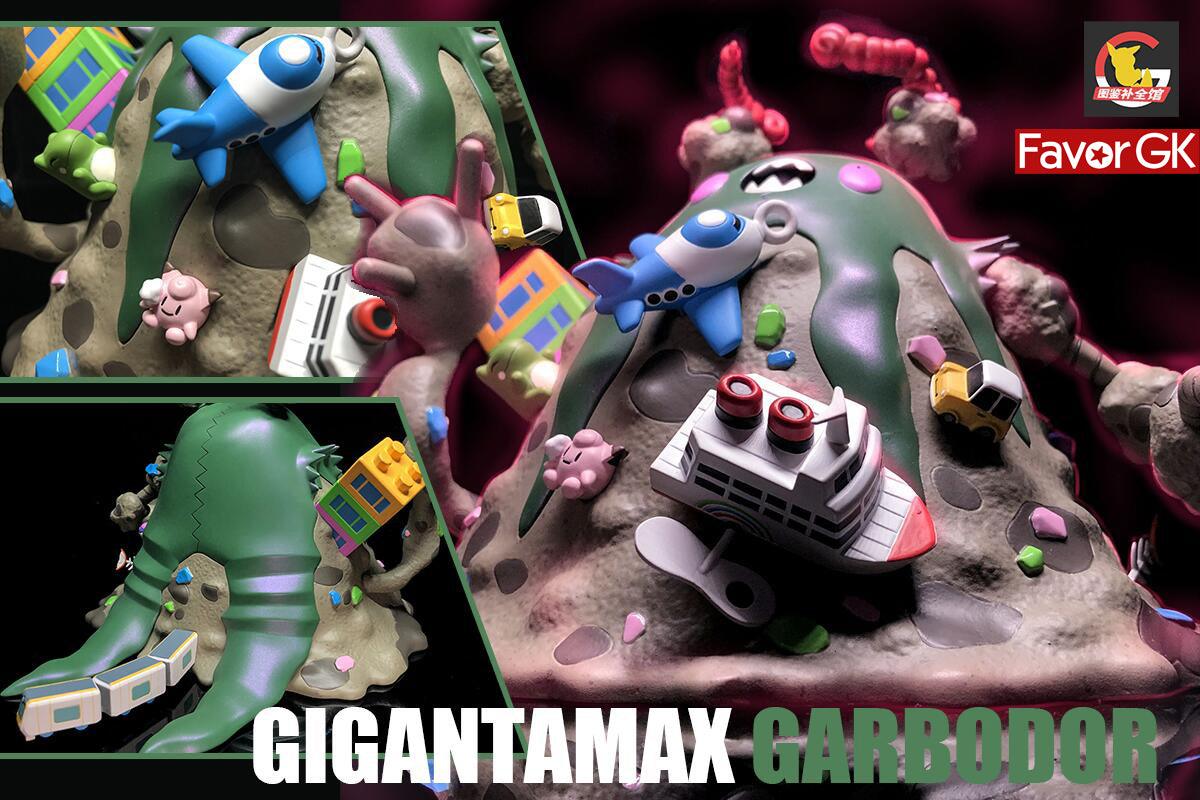 1/200 Scale Gigantamax Garbodor - Pokemon Resin Statue - TuJianBuQuan Studios [In Stock] - Pokemon