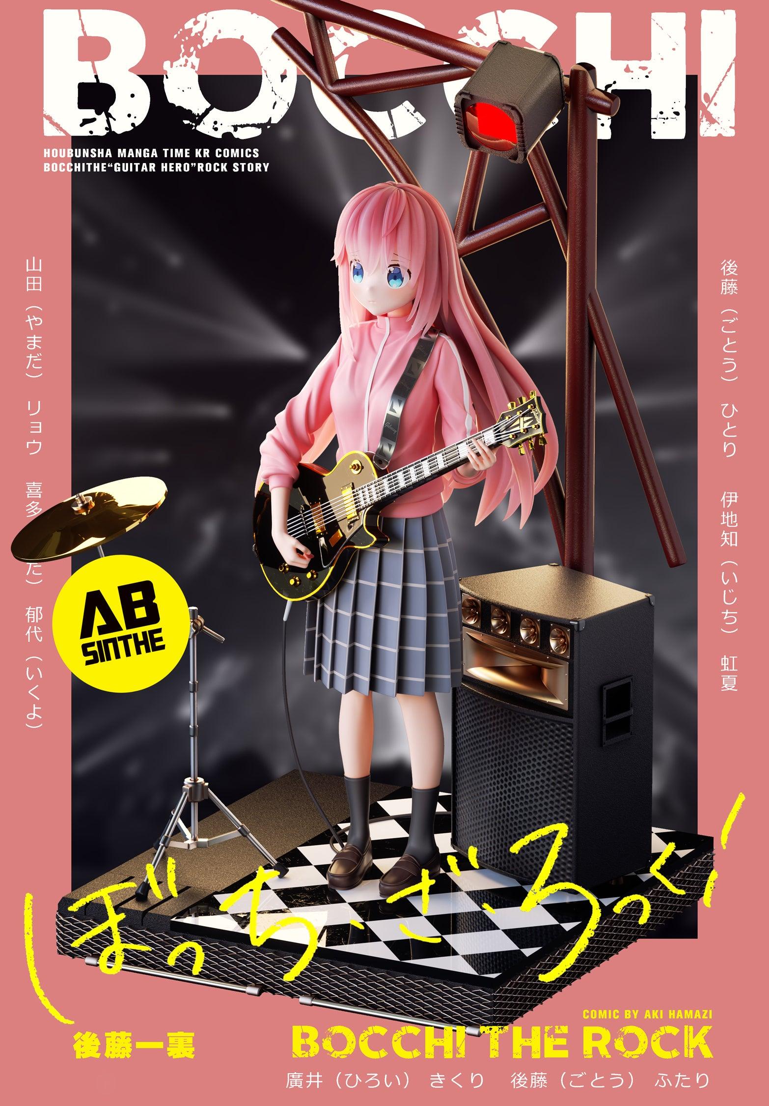 1/6 Scale Hitori Gotoh with LED - Bocchi the Rock! Resin Statue - ABsinthe Studios [Pre-Order] - Bocchi the Rock!, R18, R18 Woman