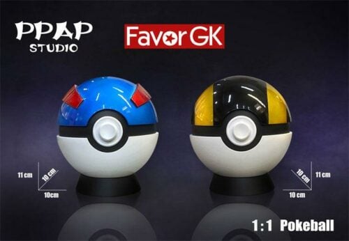 1/1 Scale Great Ball & Ultra Ball - Pokemon Resin Statue - PPAP Studios [In Stock] - Pokemon