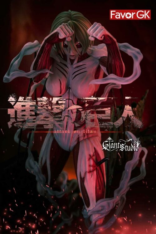 Female Titan Annie Leonhart - Attack On Titan Resin Statue - Giant Studio [In Stock] - Attack on Titan