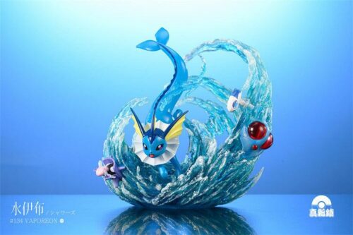 1/10 Scale Vaporeon - Pokemon Statue - ZhenXinZhen Studios [In Stock] - Pokemon