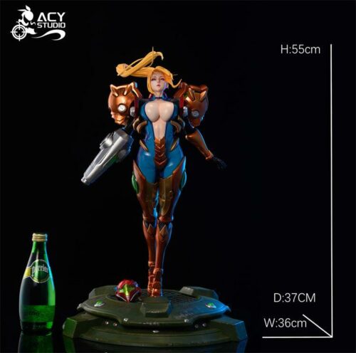 Samus Aran with LED - Metroid Resin Statue - Acy Studio [Pre-Order] - Metroid, R18, R18 Woman