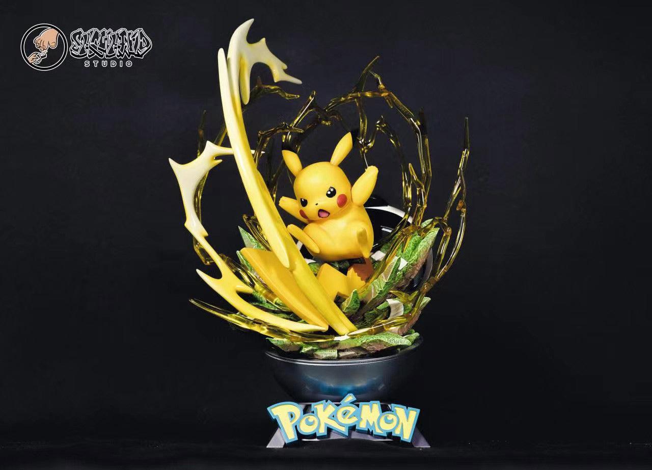 Pikachu Pokemon Resin Statue ShowHand Studios [In Stock]