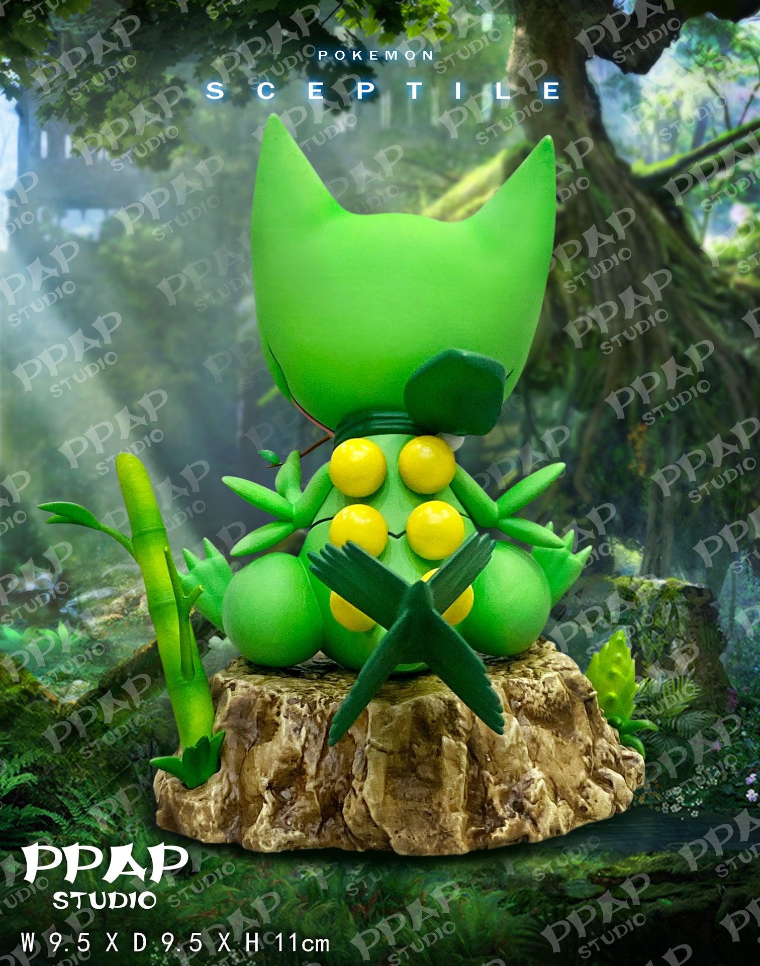 Fatty Little Sceptile - Pokemon Resin Statue - PPAP Studios [In Stock] - Pokemon