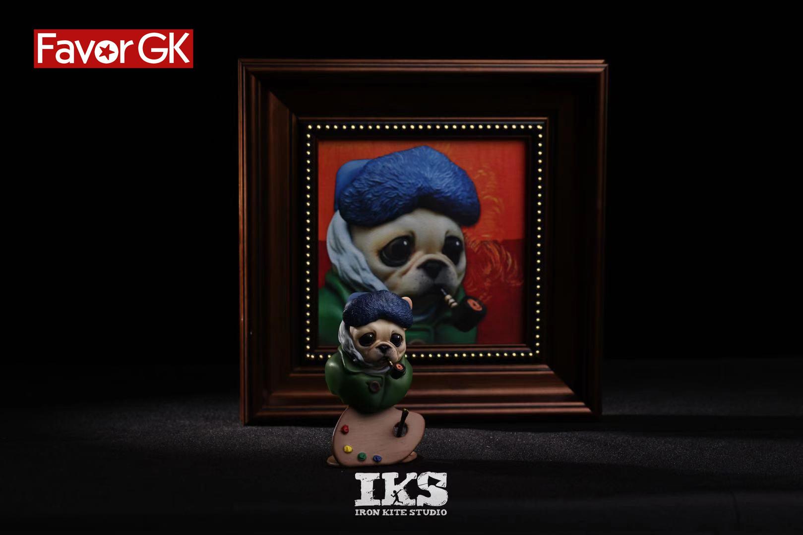 Famous Painting Series Lucan portrait of Pug - Original Design Resin Statue - IKS Studios [Pre-Order] - World Famous Paintings