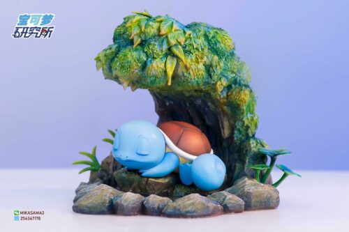 Sleeping Squirtle - Pokemon Resin Statue - PL Studios [In Stock] - FavorGK