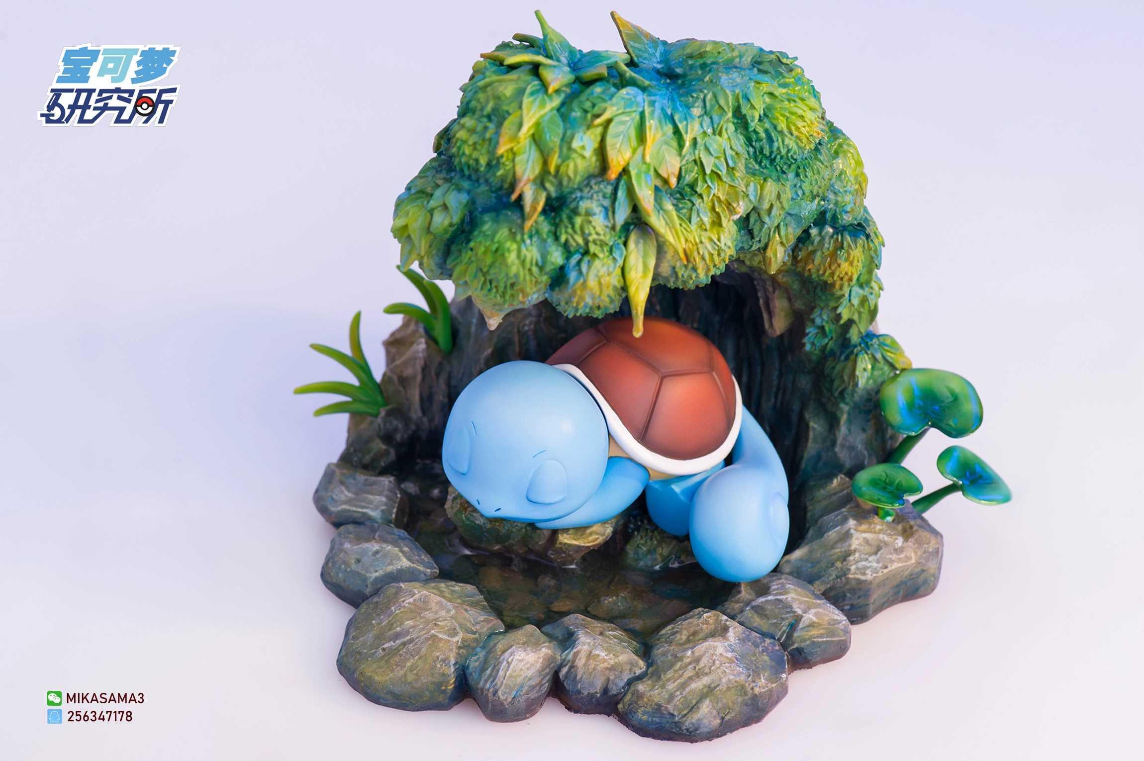 Sleeping Squirtle - Pokemon Resin Statue - PL Studios [In Stock] - FavorGK