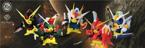 Strike/ Blitz/ Duel Gundam Cosplay Pikachu - Pokemon Mobile Suit Gundam SEED Resin Statue - N2 Studios [Pre-Order] - FavorGK