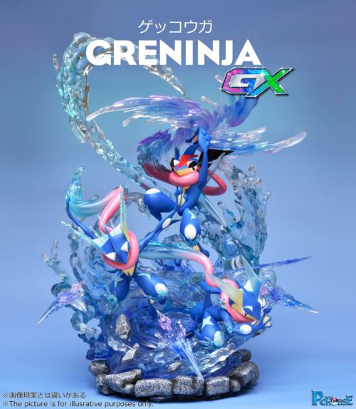 Greninja With Led - Pokemon Resin Statues - PCHouse Studios [Pre-Order] - Pokemon