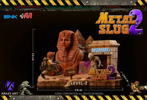 Licensed Metal Slug Series Statue - Metal Slug 2 Statue - Krazy Art Studios [Pre-Order] - FavorGK