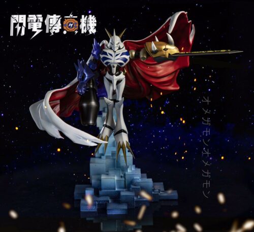 Newest Version WCF Scale Omegamon - Digimon Resin Statue - Flash FAX Studios [In Stock] - Digimon, Digital Monster