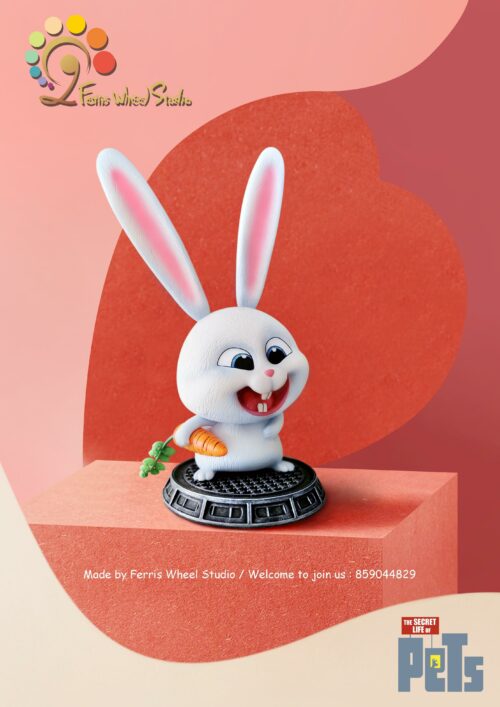 Snowball - The Secret Life of Pets Resin Statue - Ferries Wheel Studios [Pre-Order] - The Secret Life of Pets