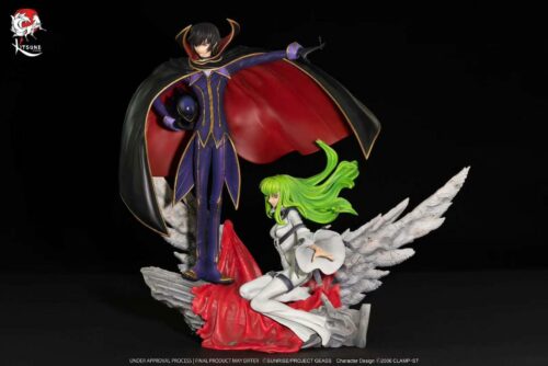 Licensed 1/6 Scale Lelouch Lamperouge & C.C. - CODE GEASS Lelouch of the Rebellion Resin Statue - Kitsune Statue [Pre-Order] - CODE GEASS Lelouch of the Rebellion