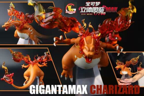 1/200 Scale Gigantamax Charizard - Pokemon Resin Statue - TuJianBuQuan Studios [In Stock] - Pokemon