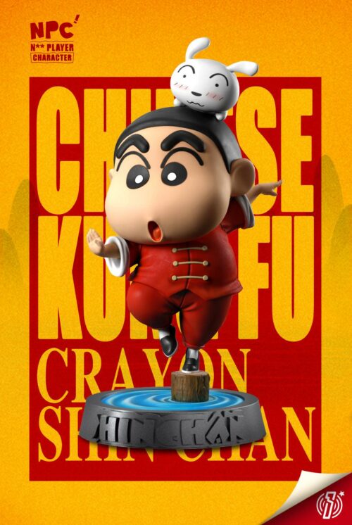 Chinese kung fu Shin-chan - Crayon Shin-chan Resin Statue - NPC Studios [In Stock] - Crayon Shin-chan