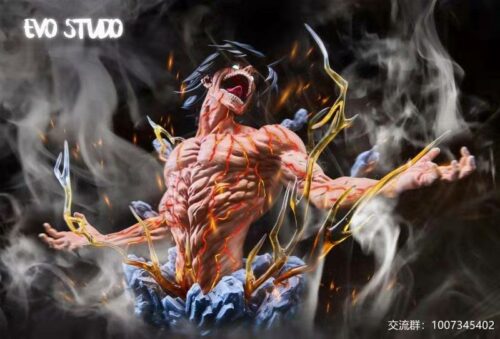 Giant Eren Yeager Half-Portrait - Attack on Titan Resin Statue - EVO Studios [In Stock] - Attack on Titan