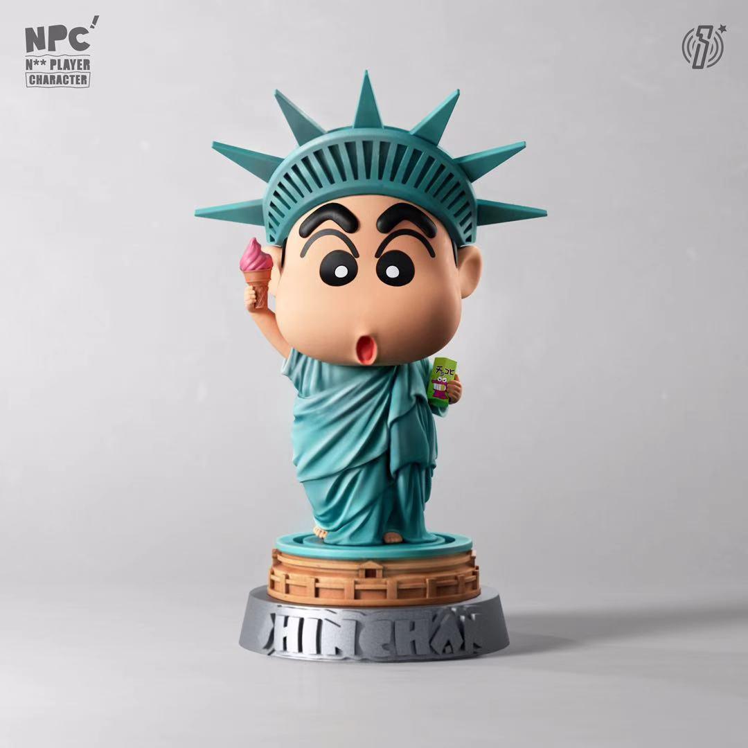 Statue of Liberty Shinnosuke Nohara - Crayon Shin-chan Resin Statue - NPC Studios [Pre-Order] - Crayon Shin-chan