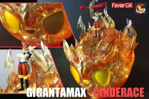 1/200 Scale Gigantamax Cinderace - Pokemon Resin Statue - TuJianBuQuan Studios [Pre-Order] - Pokemon
