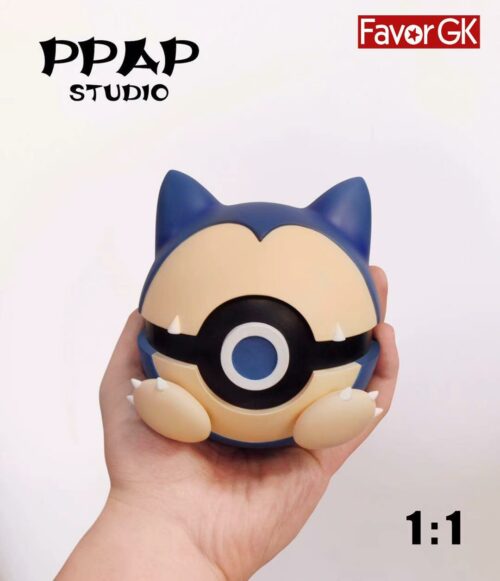 1:1 Scale Snor Pokeball - Pokemon Resin Statue - PPAP Studios [In Stock] - Pokemon