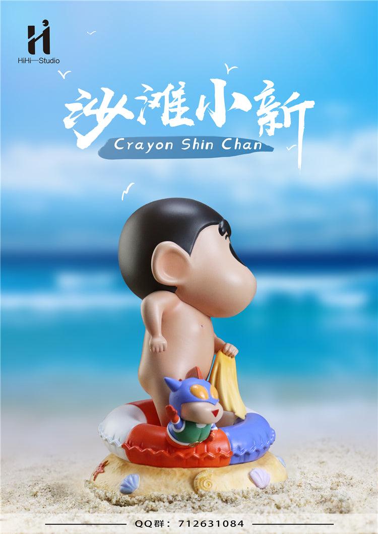 Sandy Beach Nohara Shinnosuke - Crayon Shin-Chan Resin Statue - HiHi Studios [Pre-Order] - Crayon Shin-chan