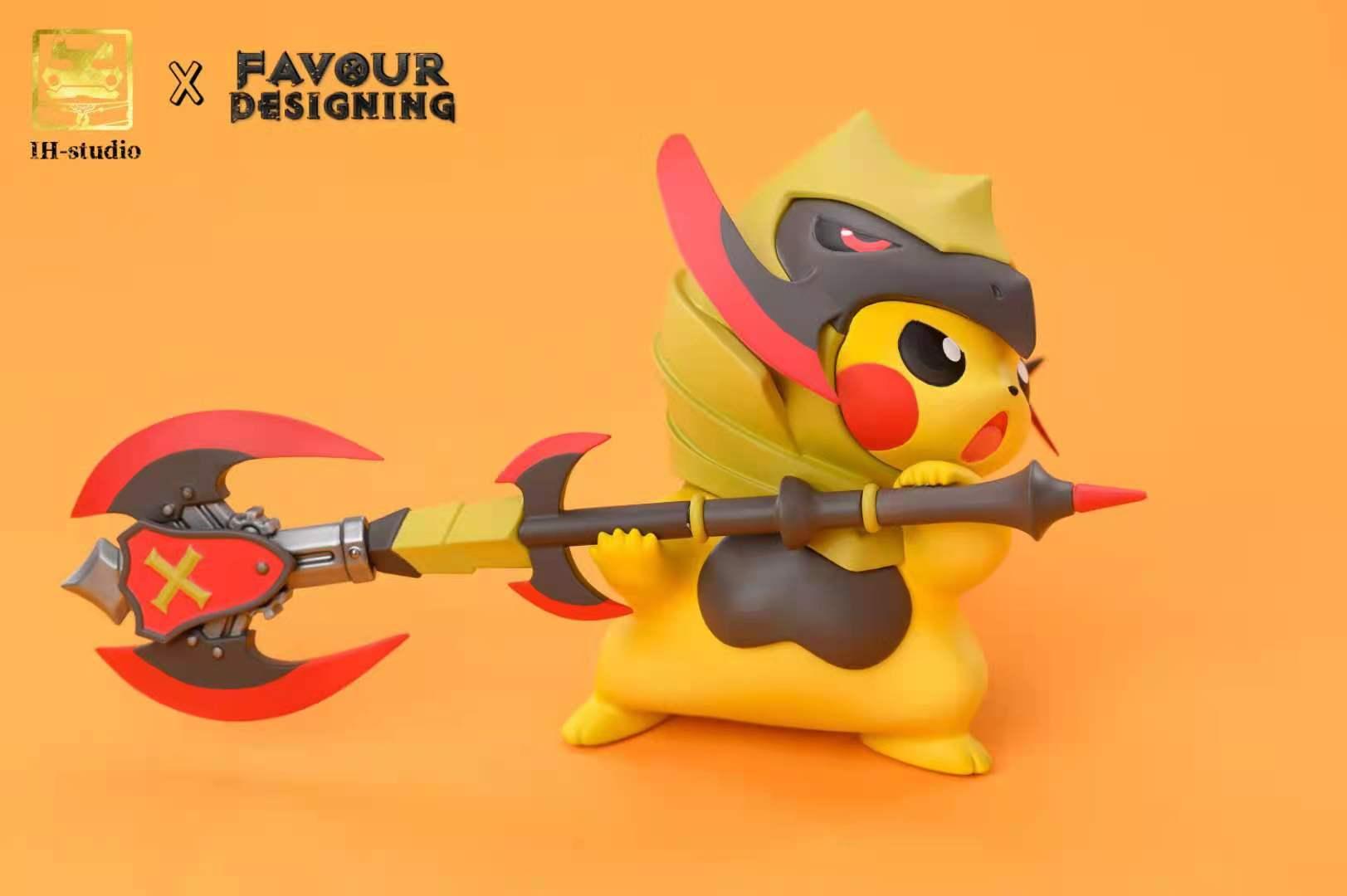 Haxorus Cosplay Pikachu - Pokemon Resin Statue - FD Studios [In Stock] - Cosplay Pikachu, Pokemon