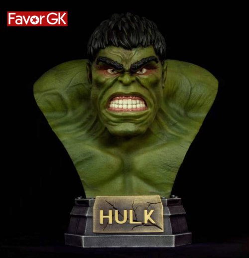 1/2 Scale Hulk Bust Statue - MARVEL Resin Statue - Iron Studios [Pre-Order] - MARVEL