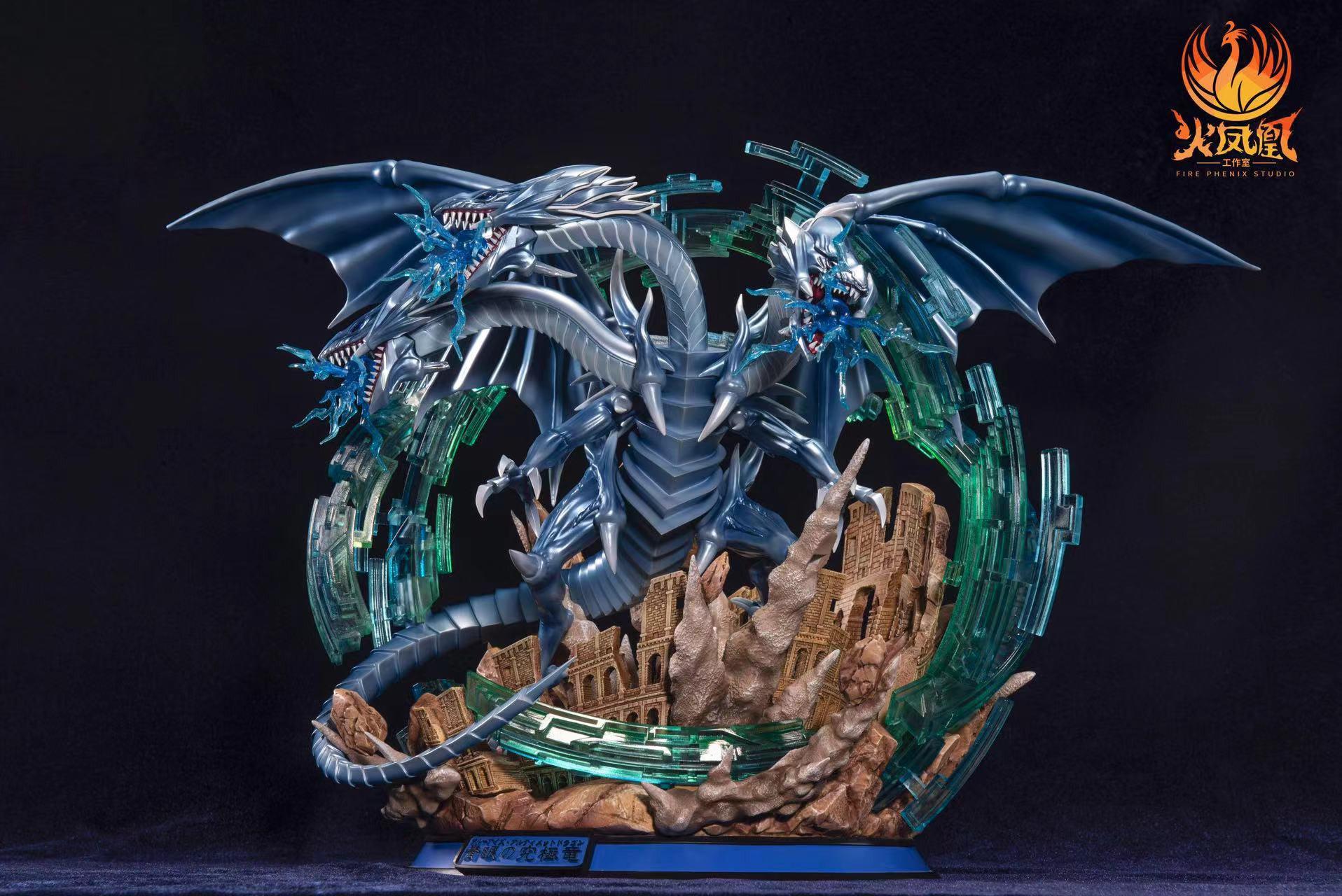 Blue-Eyes Ultimate Dragon - Duel Monsters/ Yu-Gi-Oh! Resin Statue - Fire Phenix Studios [In Stock] - Duel Monsters, Yu-Gi-Oh!