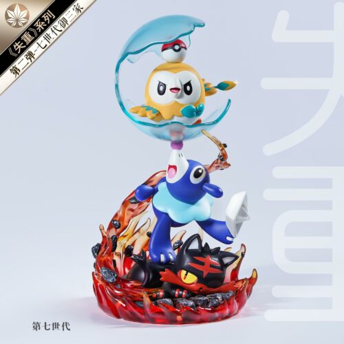 Starter Pokemon Weightlessness Series 002 - Pokemon Resin Statue - QY Studios [Pre-Order] -