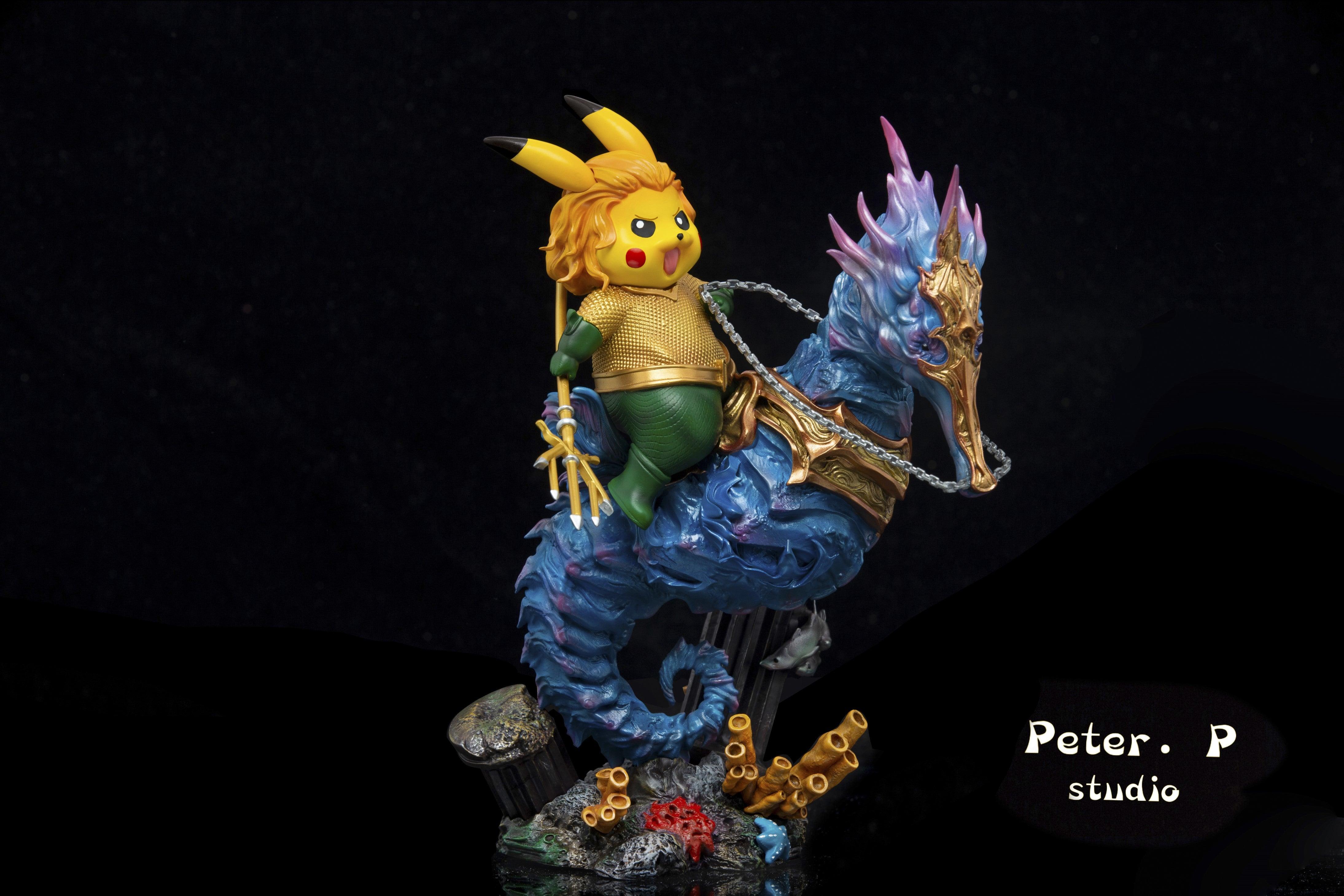 Aquaman Cosplay Pikachu - Pokemon Resin Statue - Peter.P Studios [Pre-Order] - Cosplay Pikachu, Pokemon