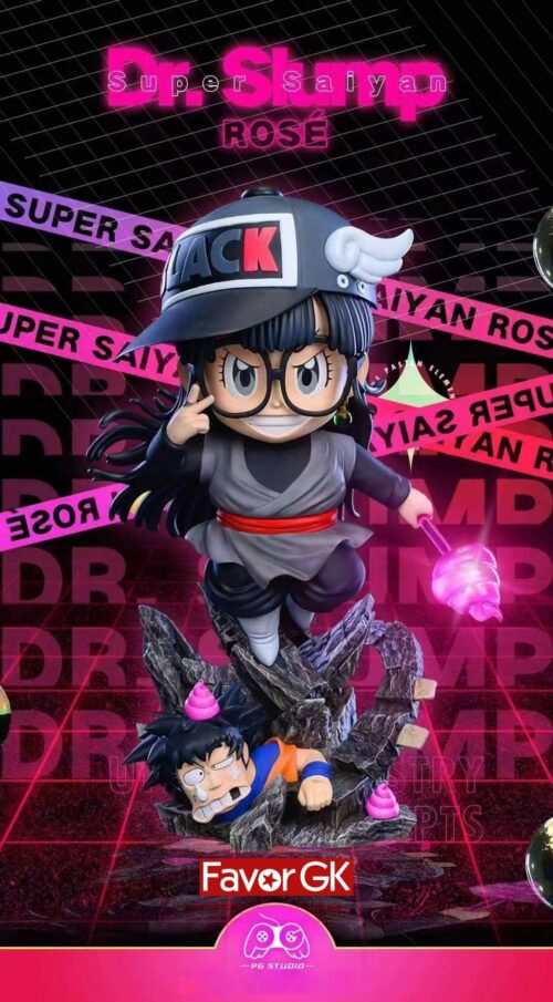 Zamasu/Goku Black Cosplay Arale Norimaki - Dr. Slump Resin Statue - PG Studio [Pre-Order] - Dr. Slump