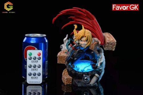 Edward Elric with LED - Fullmetal Alchemist: Brotherhood Resin Statue - Grand Studio [In Stock] - Fullmetal Alchemist: Brotherhood