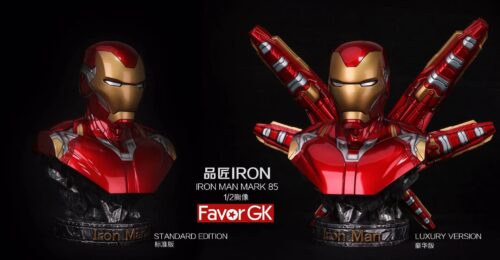 1/2 Scale Iron Man Mark 85 Bust Statue - MARVEL Resin Statue - Iron Studios [In Stock] - MARVEL