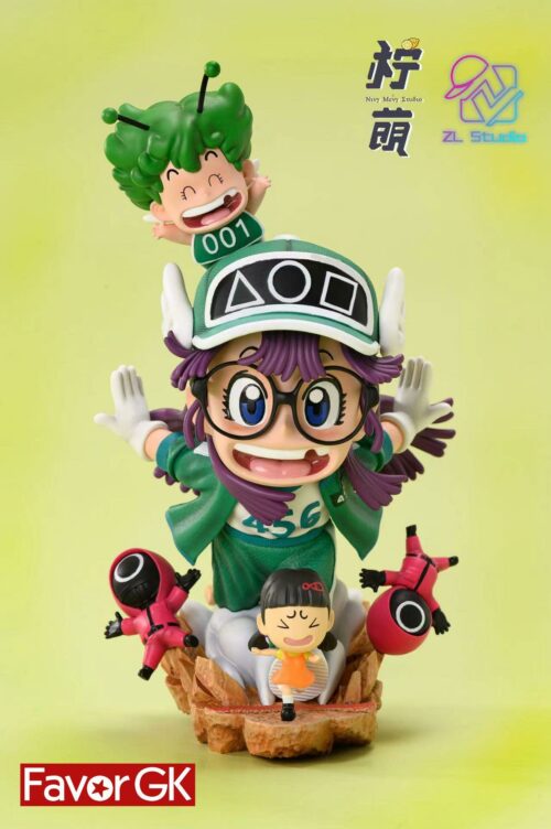 Squid Game Norimaki Arale - Squid Game Dr. Slump Resin Statue - Nivy Mevy Studio [Pre-Order] - Dr. Slump, Squid Game