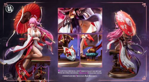 Chinese Style Yae Miko - Genshin Impact Resin Statue - Dragon Studios [Pre-Order] - Genshin Impact