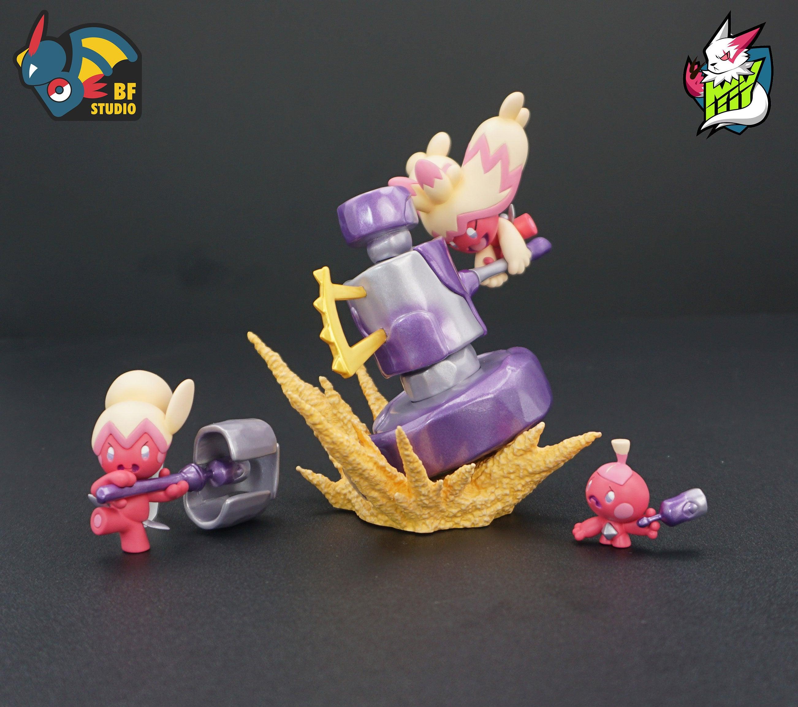 Evolution of Tinkaton Set - Pokemon Statue - BF Studio [Pre-Order] - Pokemon