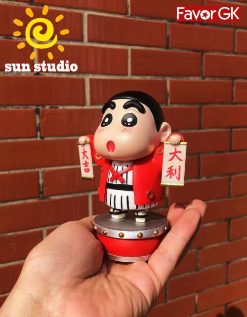 Chinese New Year Ver. Nohara Shinnosuke - Crayon Shin-chan Resin Statue - sun Studio [Pre-Order] - Crayon Shin-chan