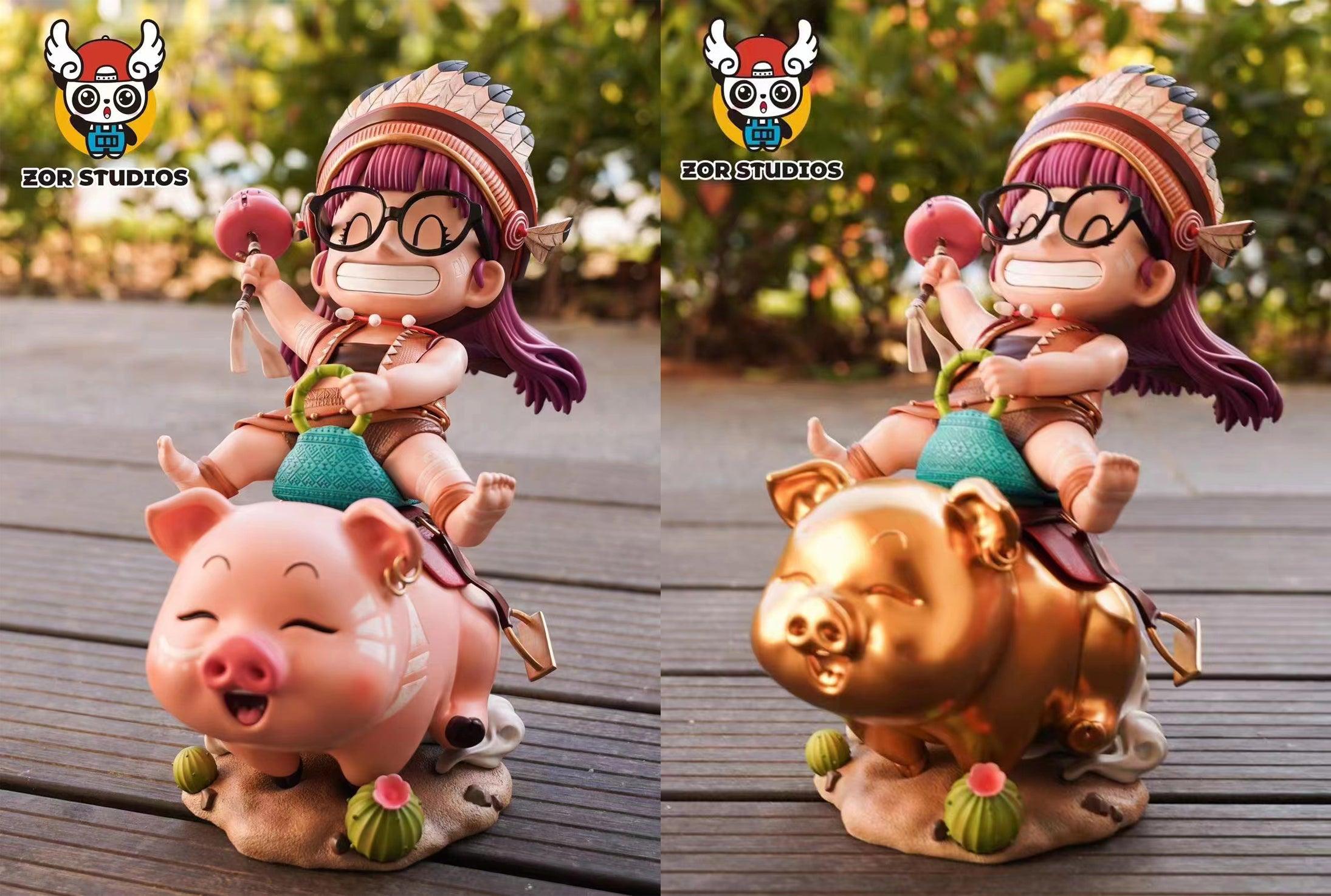 Indio Americano Arale Norimaki Arare/ Arale - Dr. Slump Resin Statue - ZOR Studios [Pre-Order] - Dr. Slump