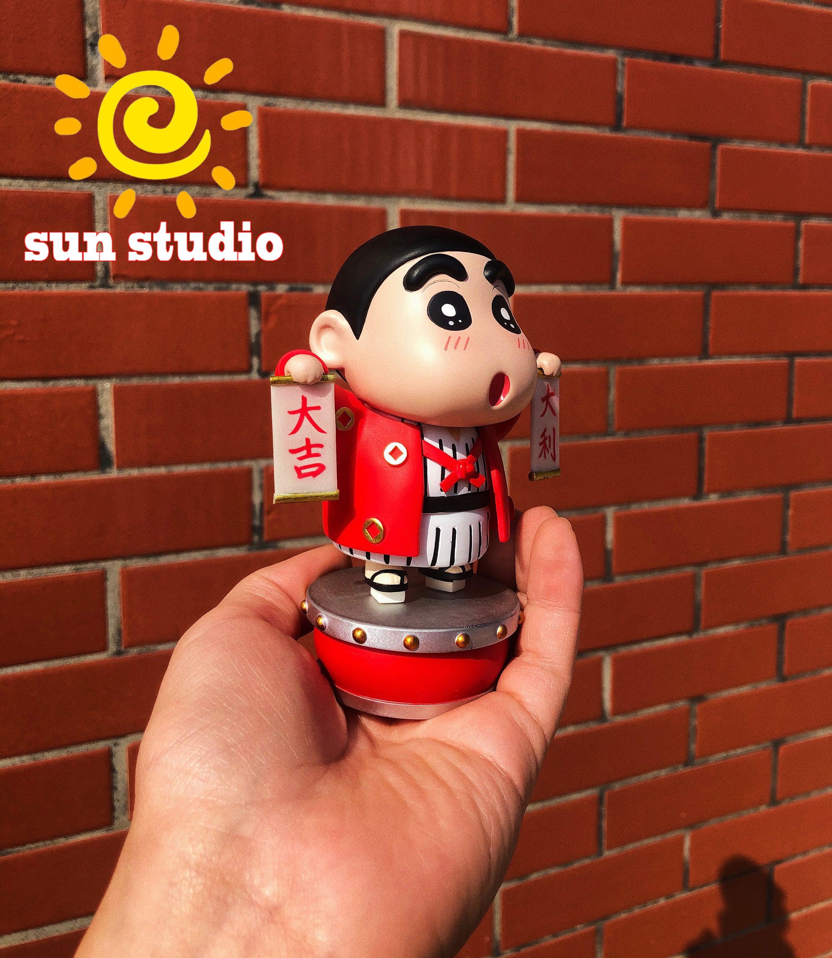 Chinese New Year Ver. Nohara Shinnosuke - Crayon Shin-chan Resin Statue - sun Studio [Pre-Order] - Crayon Shin-chan