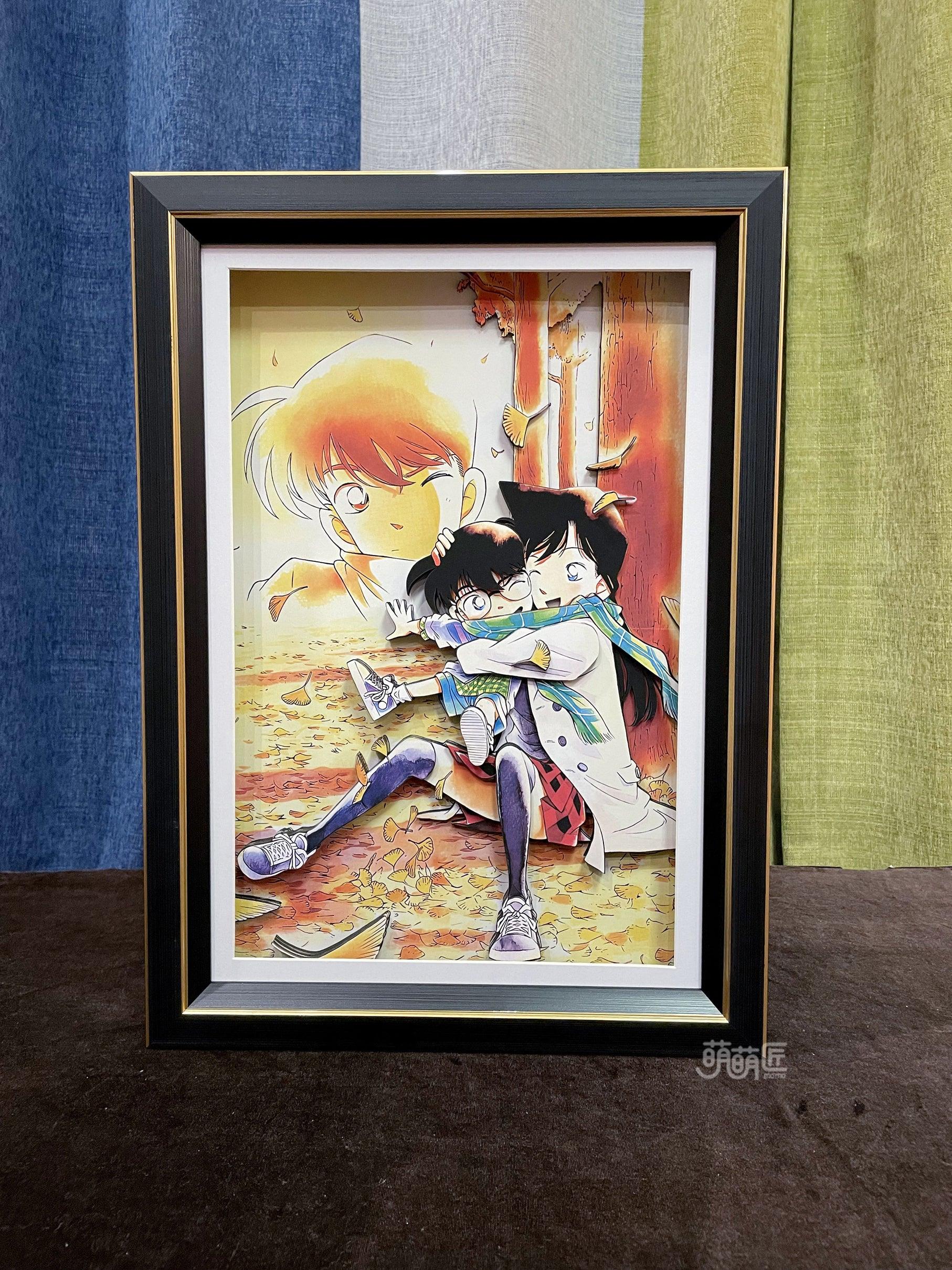3D Decorative Paint of The Bride of Halloween Conan Edogawa & Ran Mori - Detective Conan Decorative Painting - momo Studio [In Stock] - Detective Conan