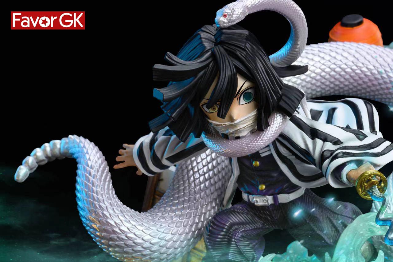 Serpent Hashira Obanai Iguro - Demon Slayer: Kimetsu no Yaiba Resin Statue - G5 Studios [In Stock] - Demon Slayer: Kimetsu No Yaiba
