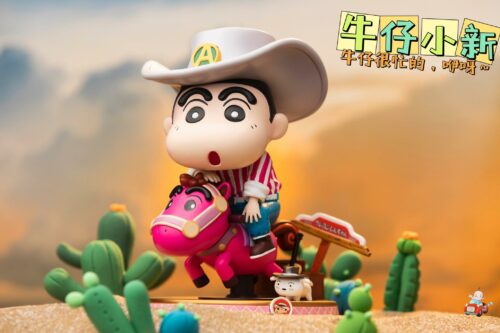 Cowboy Cosplay Shin-chan/ Shinnosuke Nohara - Crayon Shin-chan Resin Statue - A.M. Sandsculpture Studios [Pre-Order] - Crayon Shin-chan