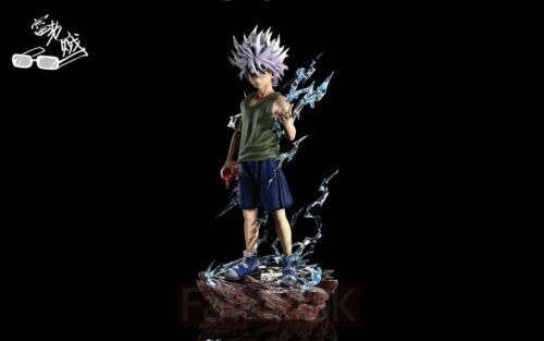 POP Scale Immense Speed and Reflexes Killua Zoldyck - HUNTER X HUNTER Resin Statue - FuLaoZei Studios [In Stock] - Hunter X Hunter, HUNTER×HUNTER