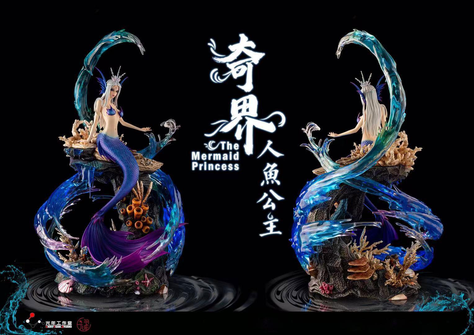The Mermaid Princess Original Design Resin Statue Light Year