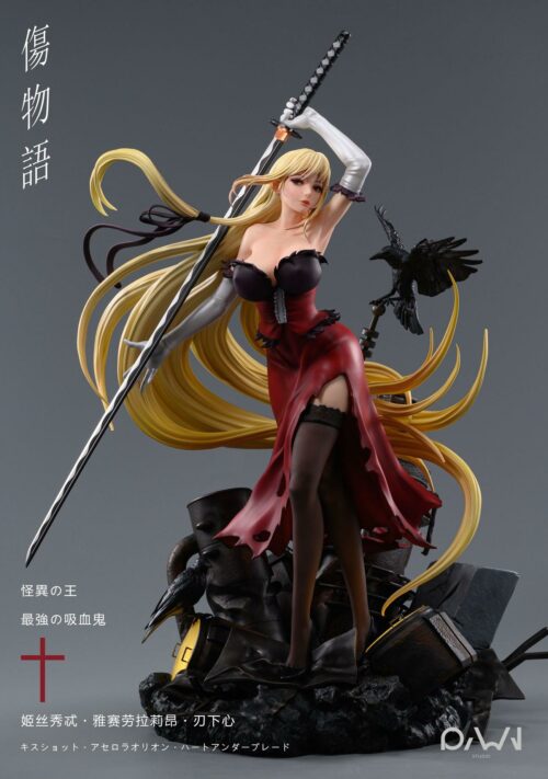 1/4 & 1/6 Scale Kiss-Shot Acerola-Orion Heart-Under-Blade - Kizumonogatari Statue - RWN Studios [In Stock] - Kizumonogatari