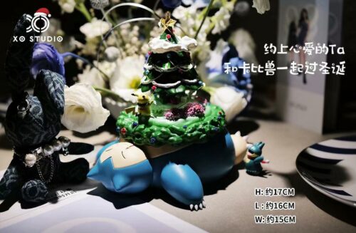 Christmas Snorlax with LED - Pokemon Resin Statue - XO Studio [Pre-Order] - Christmas Special, Pokemon